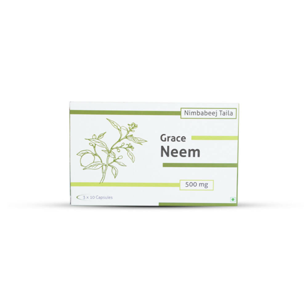 Image 1 of 30 caps for the product Nutra Grace Neem Capsules