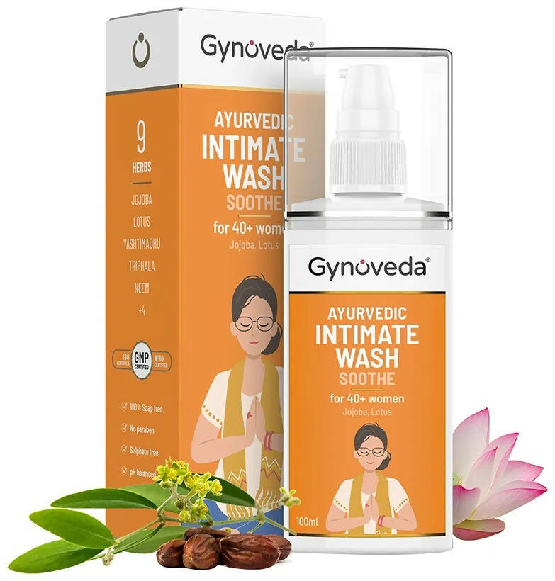 Image 1 of Gynoveda Intimate Wash Soothe For 40+ Women