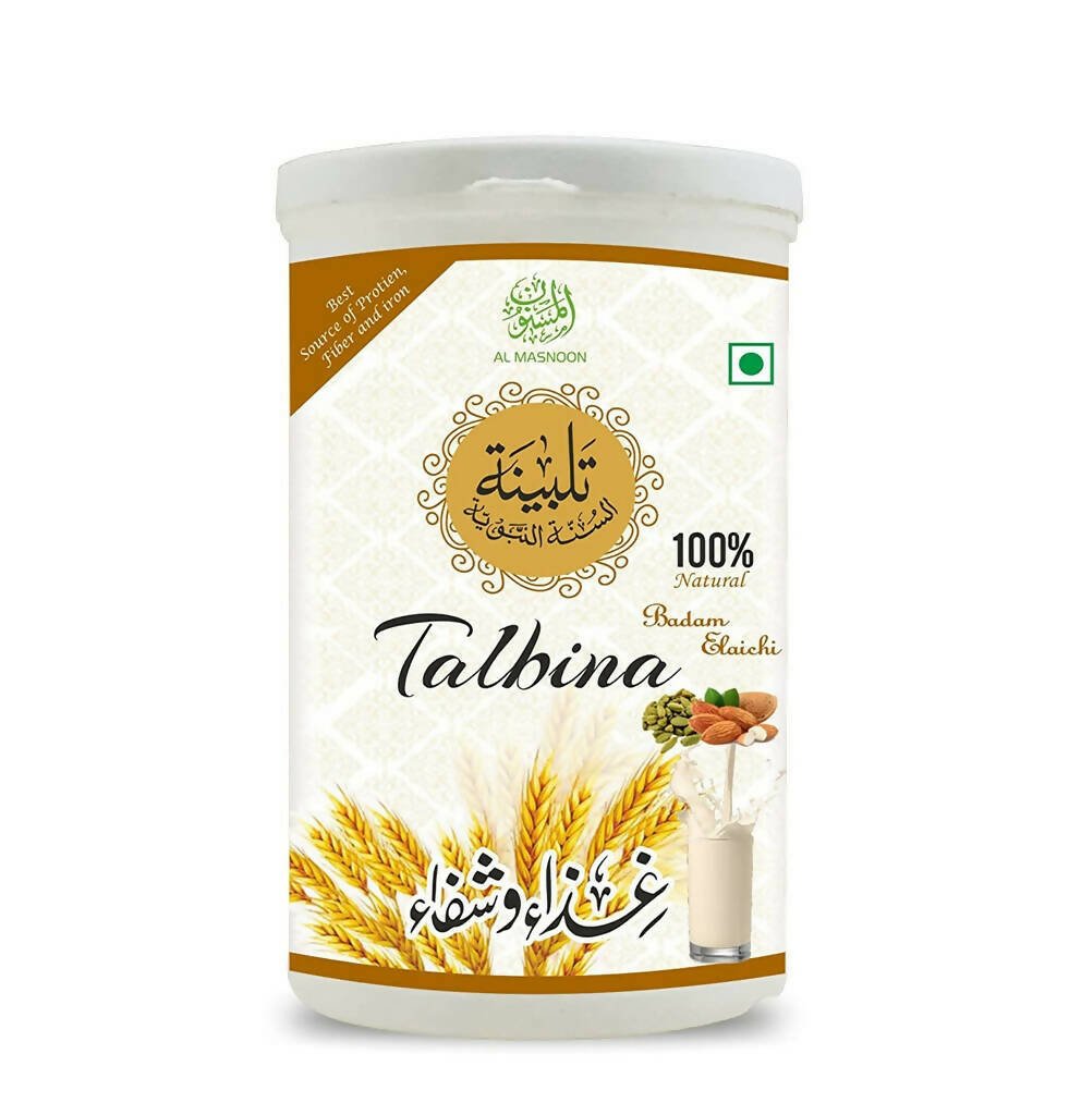 Image 1 of 300 gm for the product Al Masnoon Talbina (with badam elaichi) Instant Mix