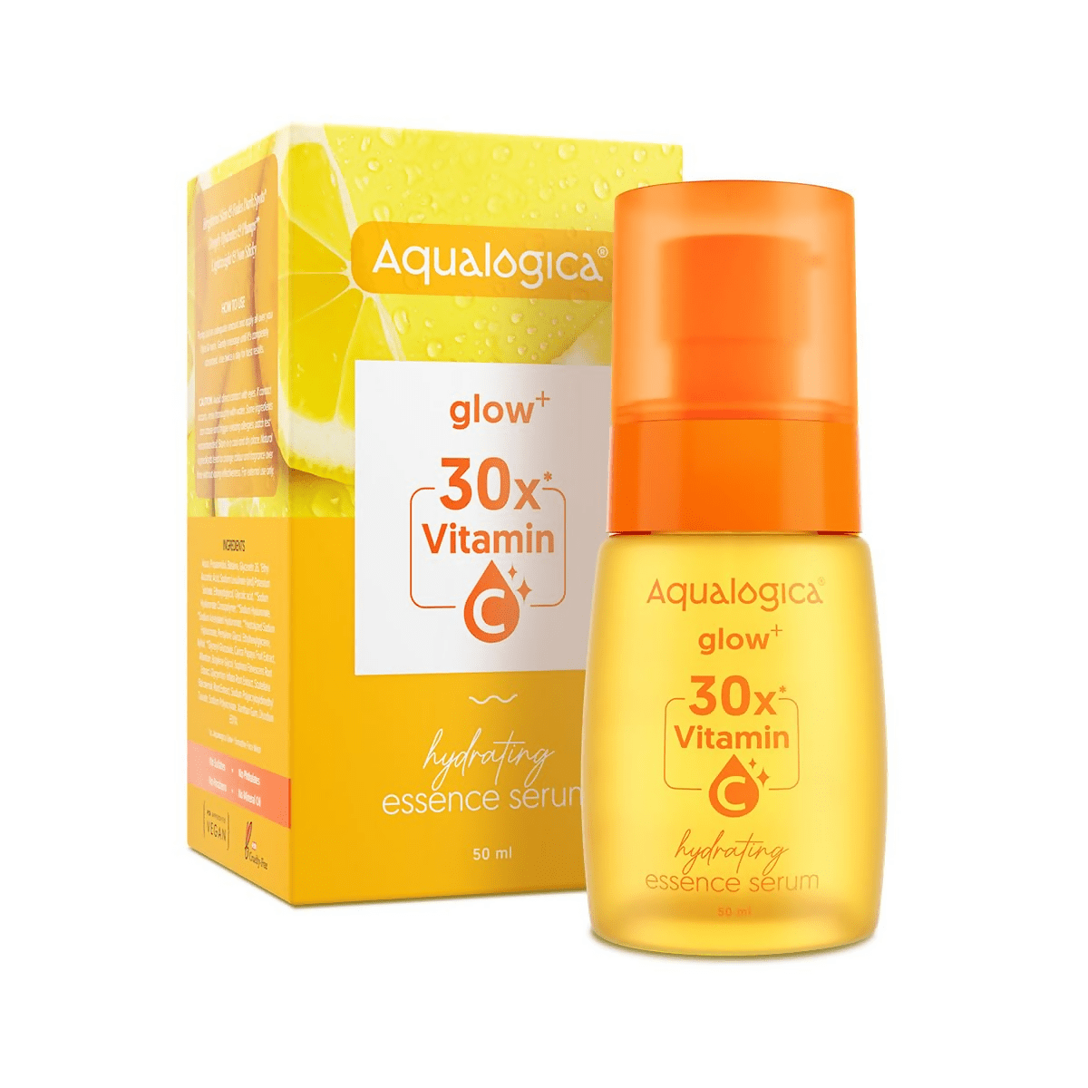 Image 1 of Aqualogica Glow+ 30X Vitamin C Hydrating Essence Serum
