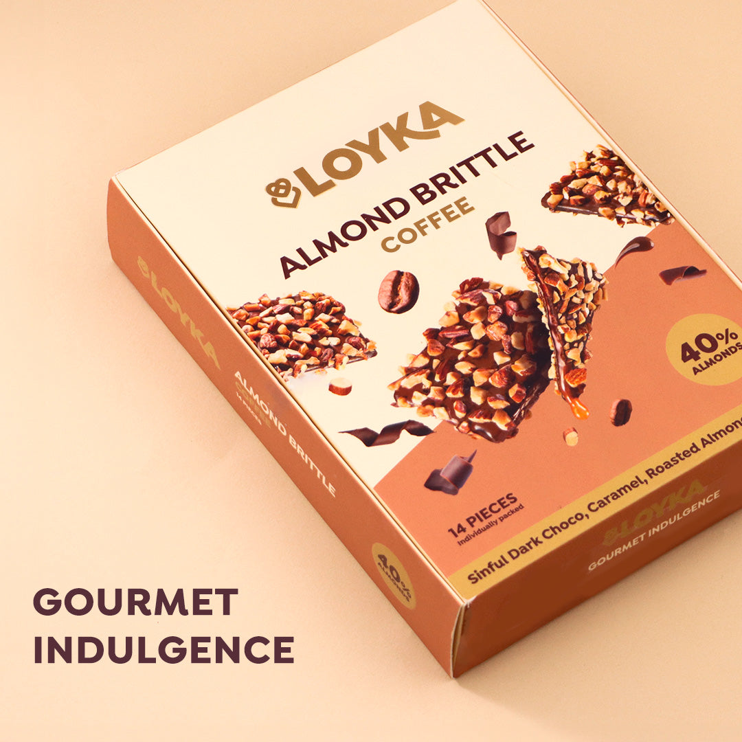 Image 5 of Loyka Almond Brittle Coffee 14 Pcs Box