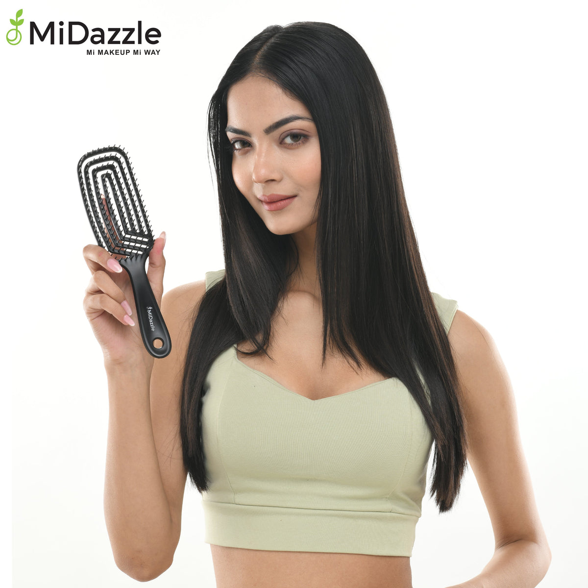 Image 2 of MiDazzle Hair Brush (Black 3D) MIHB0015