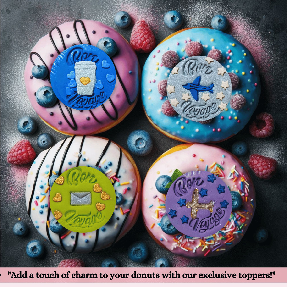 Image 2 of Confect Bon Voyage | Edible Celebration Topper