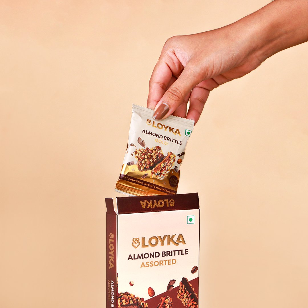 Image 4 of Loyka Almond Brittle Assorted 3 Pcs Box