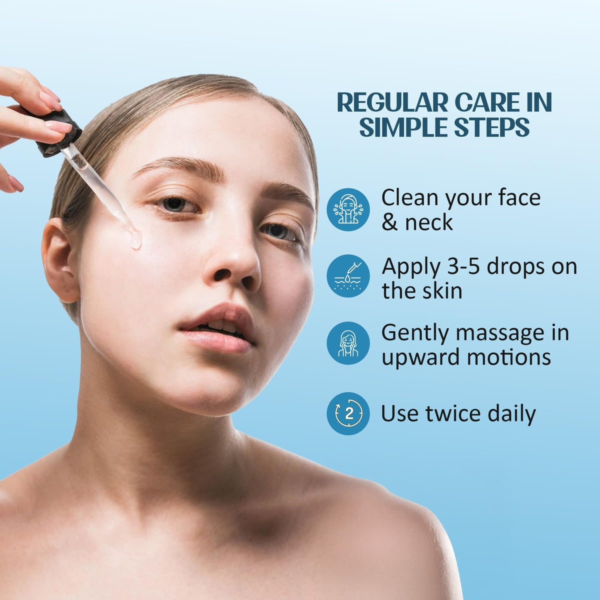 Image 4 of Velleja Hyaluronic Acid Hydrating & Glow Face Serum|48-Hour Moisture Lock|Plumping, Firming & Lightweight Serum for Extra Dry Skin
