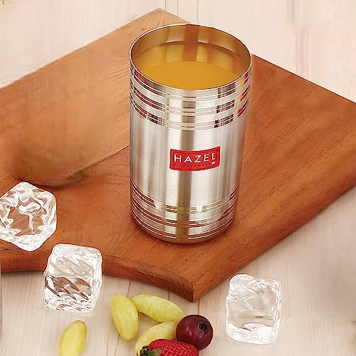 Image 2 of HAZEL Stainless Steel Glass for Drinking Water 450 ML