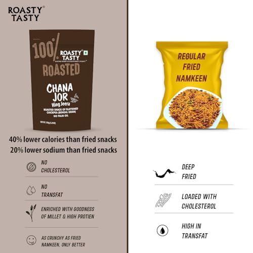 Image 5 of Roasty Tasty Chana Jor 150g x 2 Packs