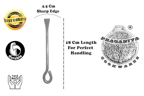Image 3 of PRAGANIYA COOKWARES Coconut Grater Stainless Steel Rod 2 Nos