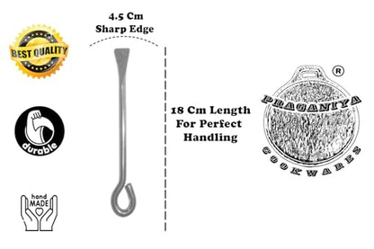Image 3 of PRAGANIYA COOKWARES Coconut Grater Stainless Steel Rod 2 Nos