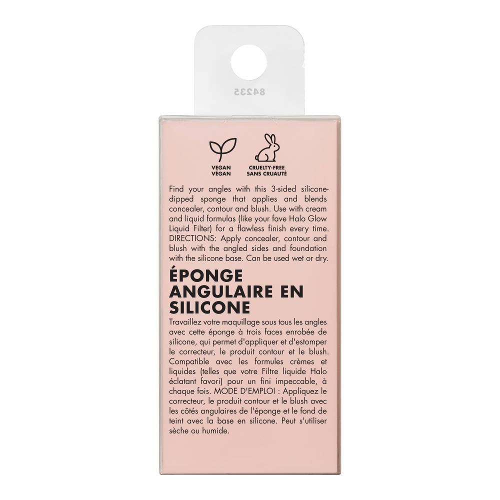 Image 10 of e.l.f. Cosmetics Angled Silicone Face Sponge