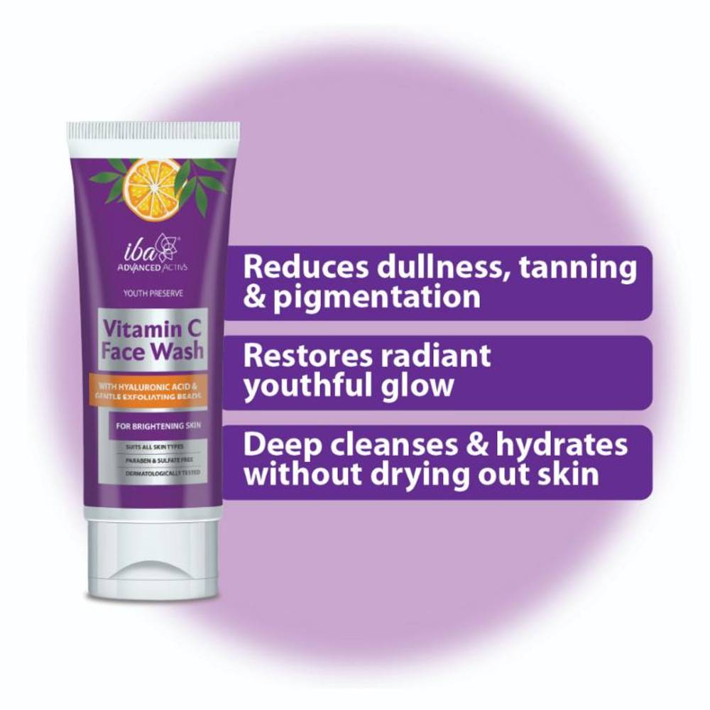 Image 5 of Iba Advanced Activs Youth Preserve Vitamin C Face Wash