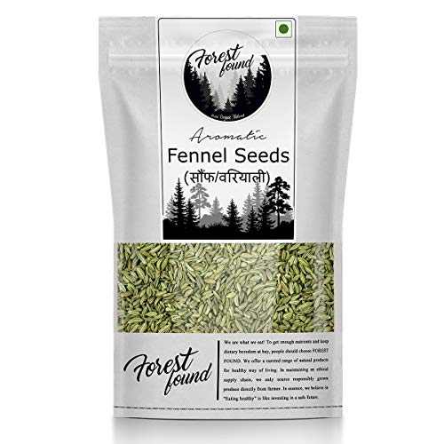 Image 1 of Pack of 1 for the product Forest Found Sabut Green Sounf Whole Fennel Seeds 250g