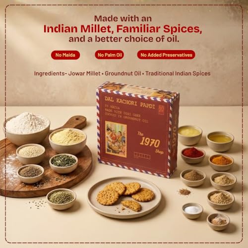 Image 5 of the 1970 shop Dal Kachori Papdi 400g Paper Box