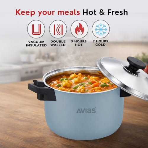 Image 10 of AVIAS Fabius Compact Vacuum Insulated Hot & Cold Casserole