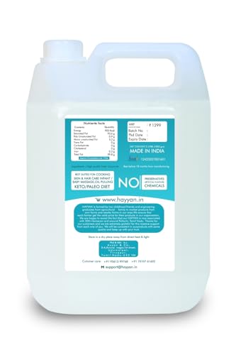 Image 2 of HAYYAN Extra Virgin Coconut Oil - 2 Litres