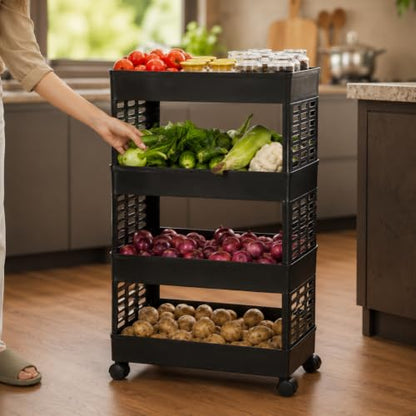 Image 1 of Default Title for the product HomeWiz Kitchen Rack 4-Layer