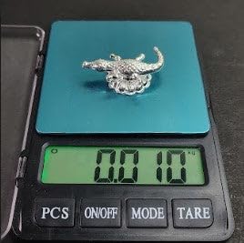 Image 4 of Dista Silvers Crocodile for Pooja 10gm