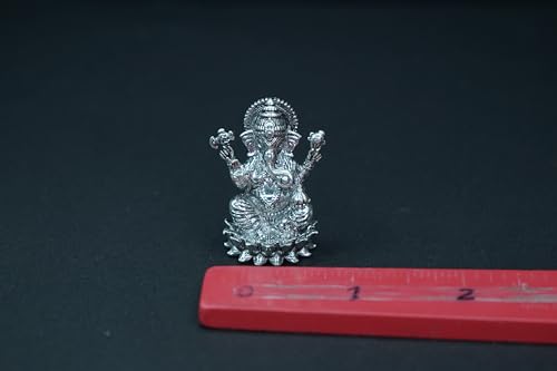 Image 4 of Dista Silvers Antique Lotus Ganesh 43.75g