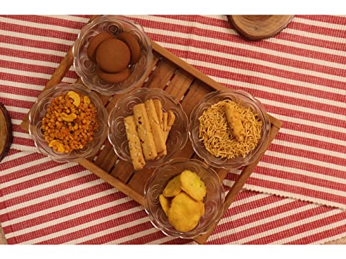 Image 3 of Vesta Homes Wooden Serving Tray 32 x 22 x 4.5 cm