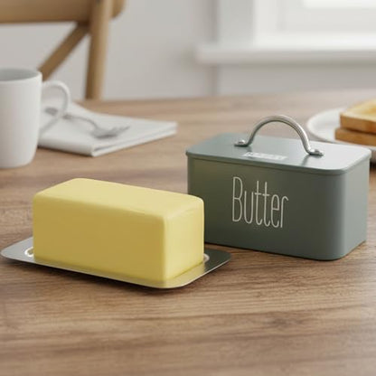 Image 1 of Default Title for the product HAZEL Butter Box Container with Handle Lid 500 gram