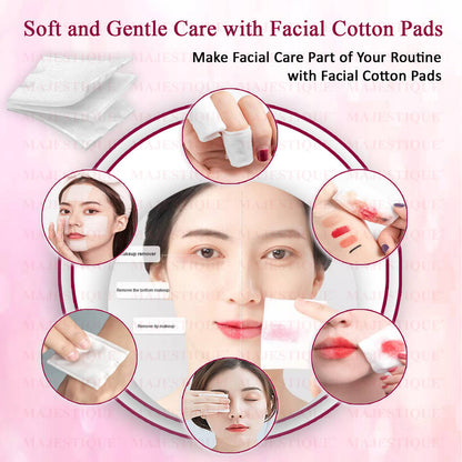 Image 6 of Majestique Facial Cotton Pads - 100 Each