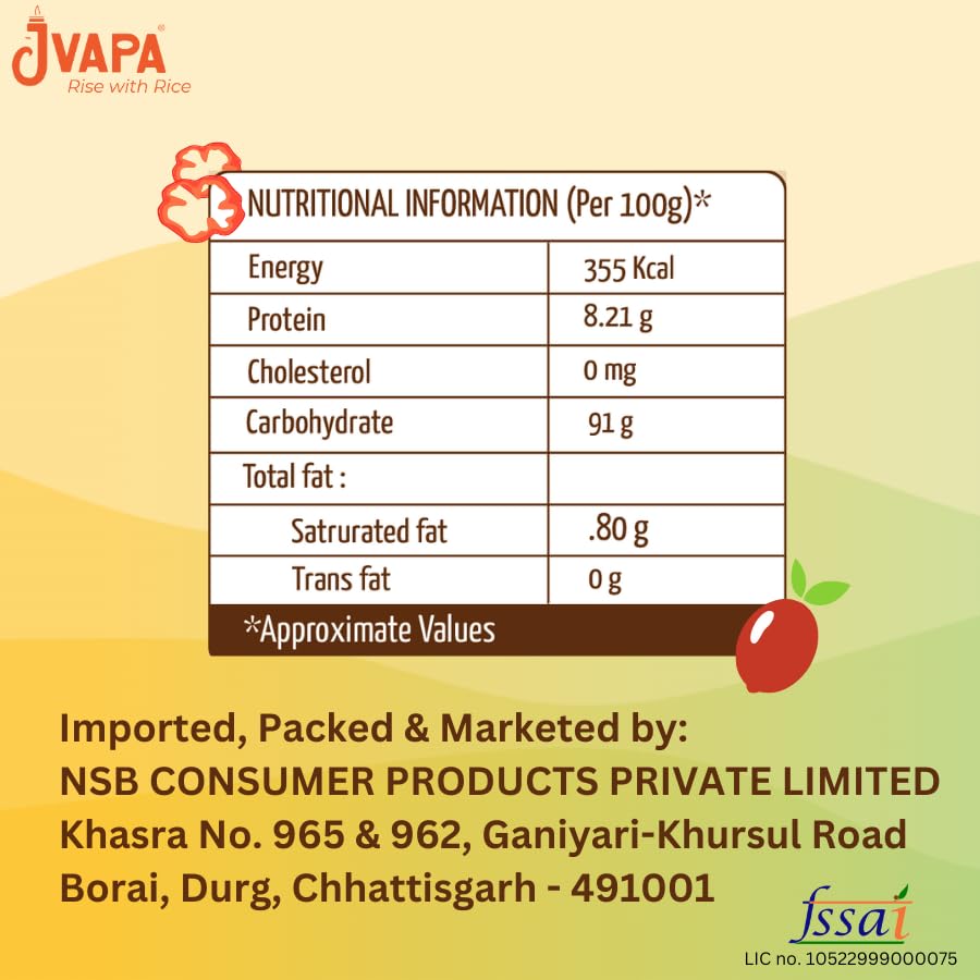 Image 3 of JVAPA Flat Rice Sticks Noodles - Goodness of Healthy Beans (Red,Black,Mungbean,Soya & Sesame) (2 x 250 gm)