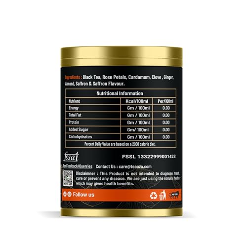 Image 2 of Teaaza Saffron Chai-50 Grams