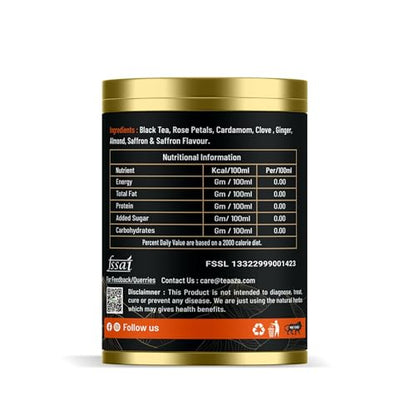 Image 2 of Teaaza Saffron Chai-50 Grams