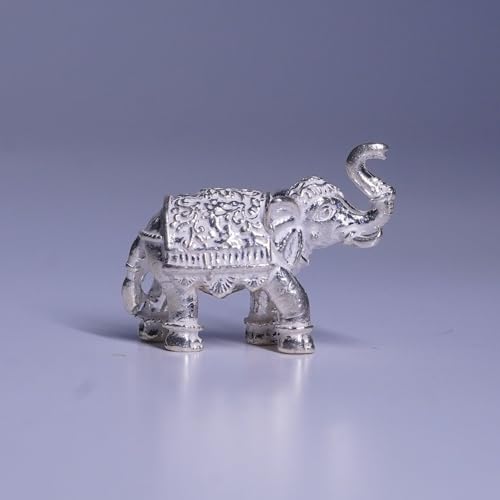 Image 4 of Dista Silvers Elephant Idol for Pooja 19G
