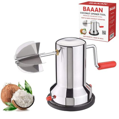 Image 1 of 1 for the product Baaan Coconut Scraper Manual Machine