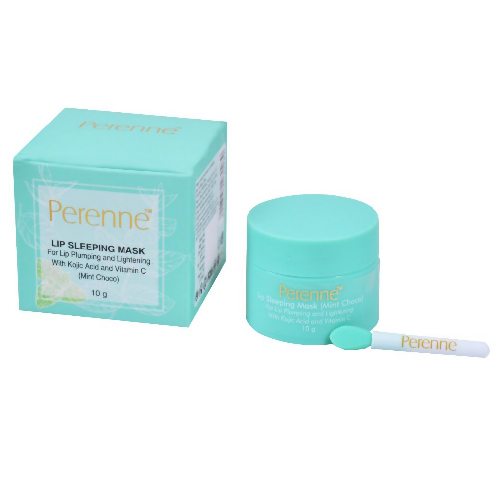 Image 1 of Perenne Lip Sleeping Mask With Kojic Acid & Vitamin C - Mint Choco