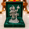 Image 1 of Default Title for the product Dev Aastha 999 Silver Plated Hanuman idol for home with Sanjeevani - 5.2 Inch