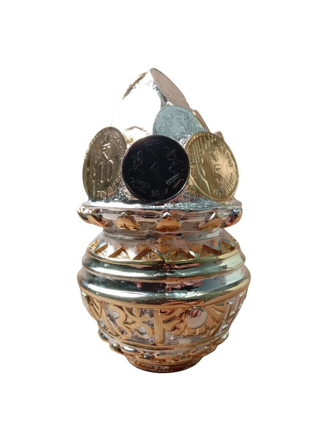 Image 6 of THE HOME CO. 24K Gold-Plated Kalash