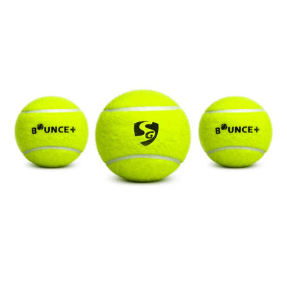 Image 1 of Default Title for the product SG Cricket Balls Bounce Plus (LITE) Pack of 3