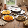 Image 1 of Default Title for the product HAZEL Stainless Steel Dinner Plate 30.2cm Pack of 6