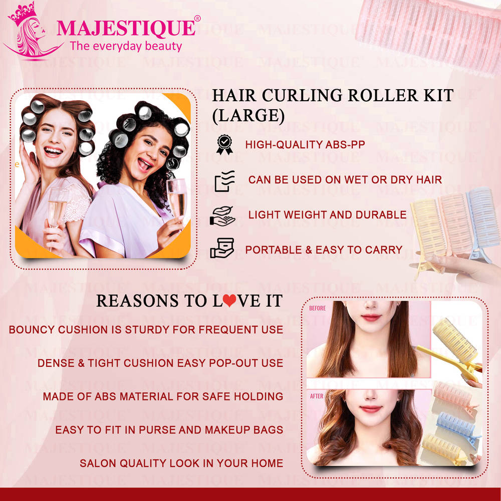 Image 6 of Majestique Hair Curling Roller Kit - Large
