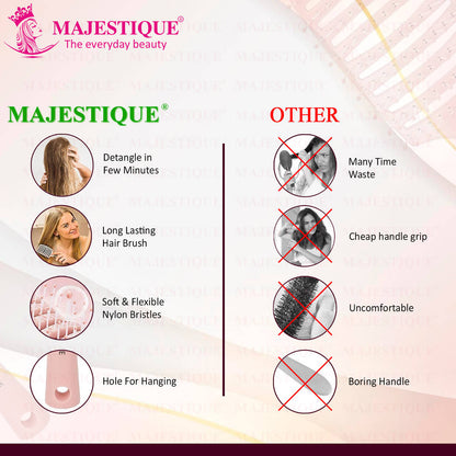 Image 5 of Majestique Curved Vent Hair Brush