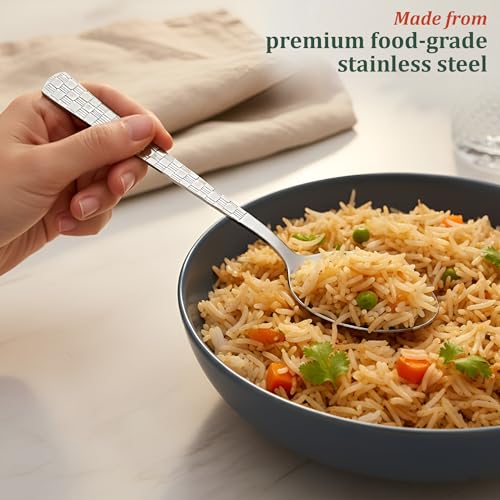 Image 4 of Parage Stainless Steel Spoon Set 12 Pieces 15.5 cm