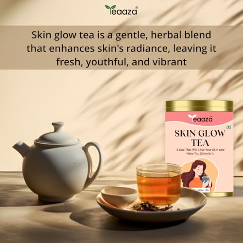 Image 4 of Teaaza Skin Glow Herbal Tea For Glowing Skin & Whitening, 30Gm
