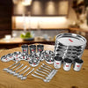 Image 1 of 36 / With Fork for the product HAZEL Stainless Steel Dinner Set
