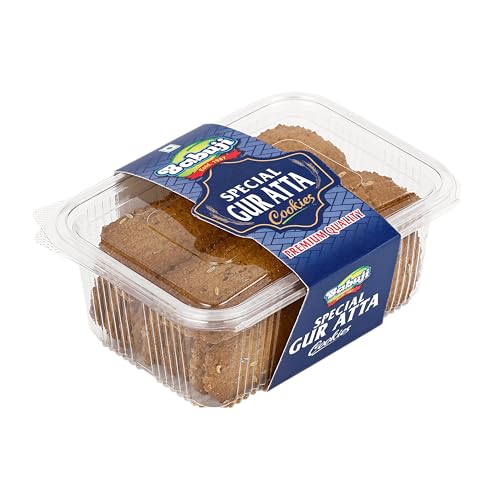 Image 1 of Pack of 1 for the product BABUJI Special Gur Atta Cookies