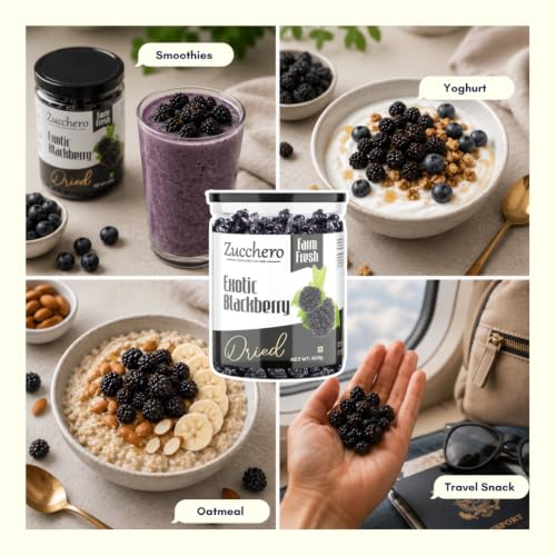 Image 4 of Zucchero Exotic Dried Blackberry 200 grams