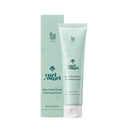 Image 1 of 100 ml / Pack of 1 for the product Yuri Woori Rice Facial Deep Cleansing Foam