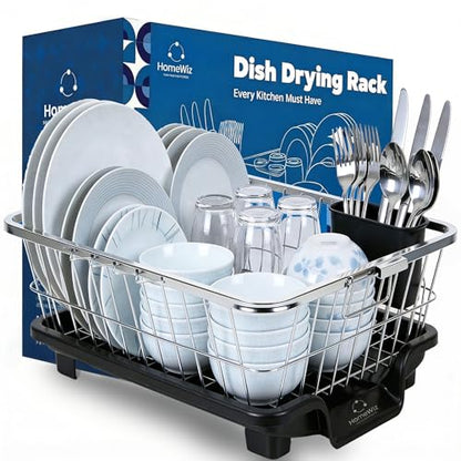 Image 1 of Default Title for the product HomeWiz Dish Drying Rack 40×32×16 cm