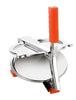 Image 1 of Pack of 1 for the product 1pc Stainless Steel 6.5 Inch Roti & Puri Maker Press Manual Hand Press Roti Maker with Handle for Chapati, Papad & Khakhra Heavy Duty Cast Iron with Stainless Steel Plates (Pack of 1)