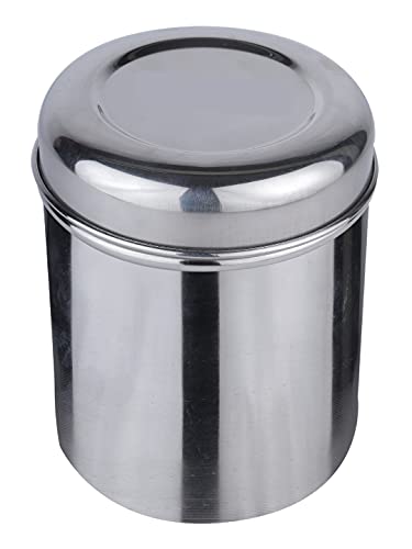 Image 4 of neelam Stainless Steel Russian Deep Dabba- 3650 ml,1 Piece, Silver