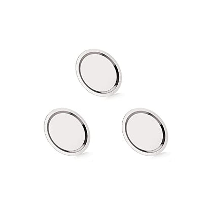 Image 1 of Default Title for the product neelam Stainless Steel Tope Cover Set of 3, 15.4 cm