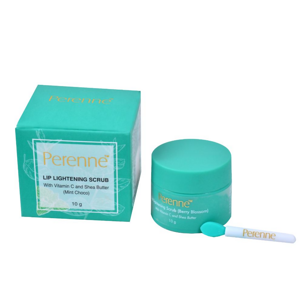 Image 1 of Perenne Lip Lightening Scrub With Vitamin C & Shea Butter - Mint Choco