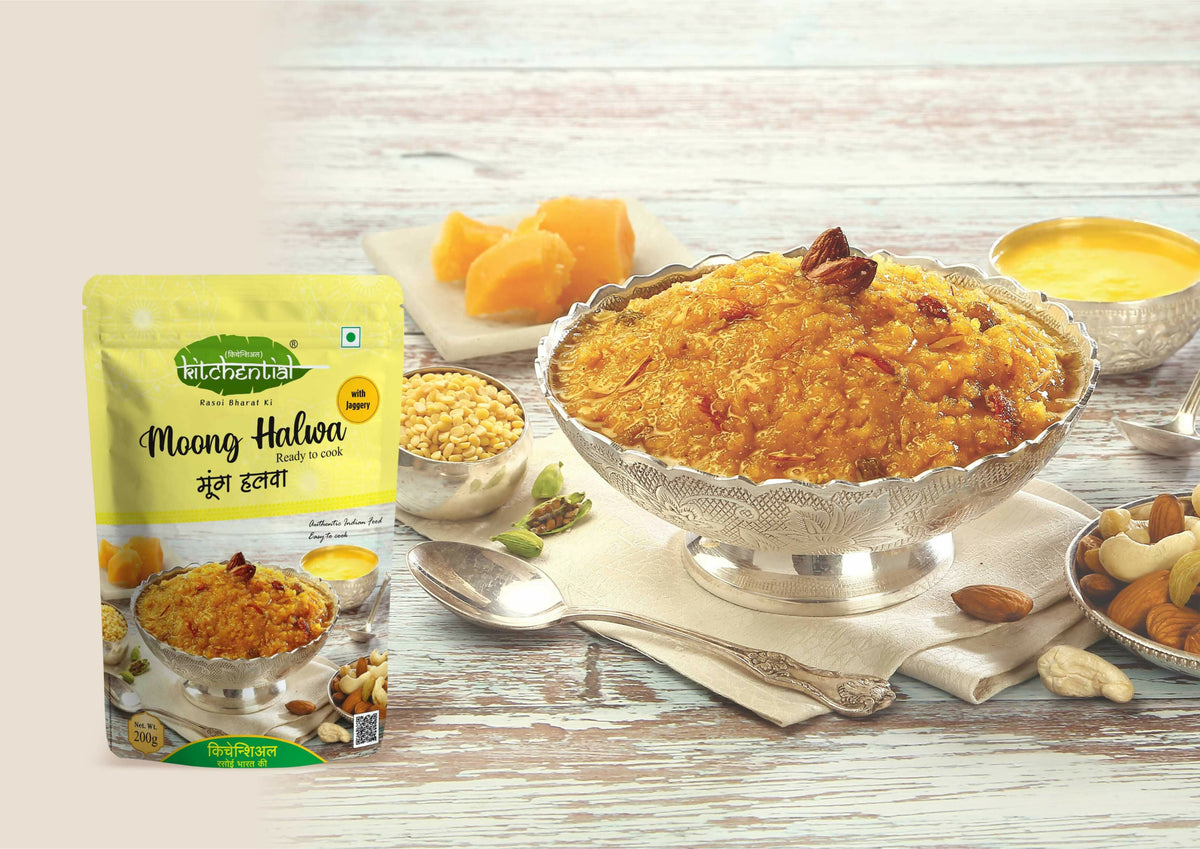 Image 3 of Kitchential Moong Halwa Mix with Jaggery