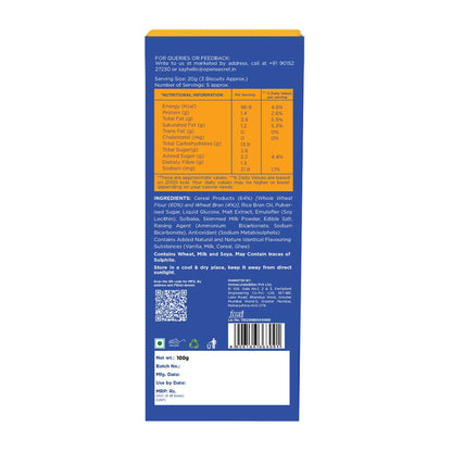 Image 7 of Open Secret Healthy Digestive Biscuit - 0% Maida, 0% Palm Oil, High Fibre - Goodness of Atta | Guilt Free